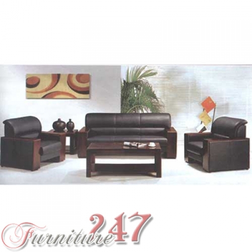 Ghế sofa SF 11(Da đen)