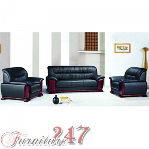 Ghế sofa SF 01 (Da đen)